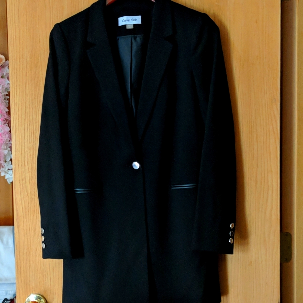Calvin Klein Blazer women's 10, Black